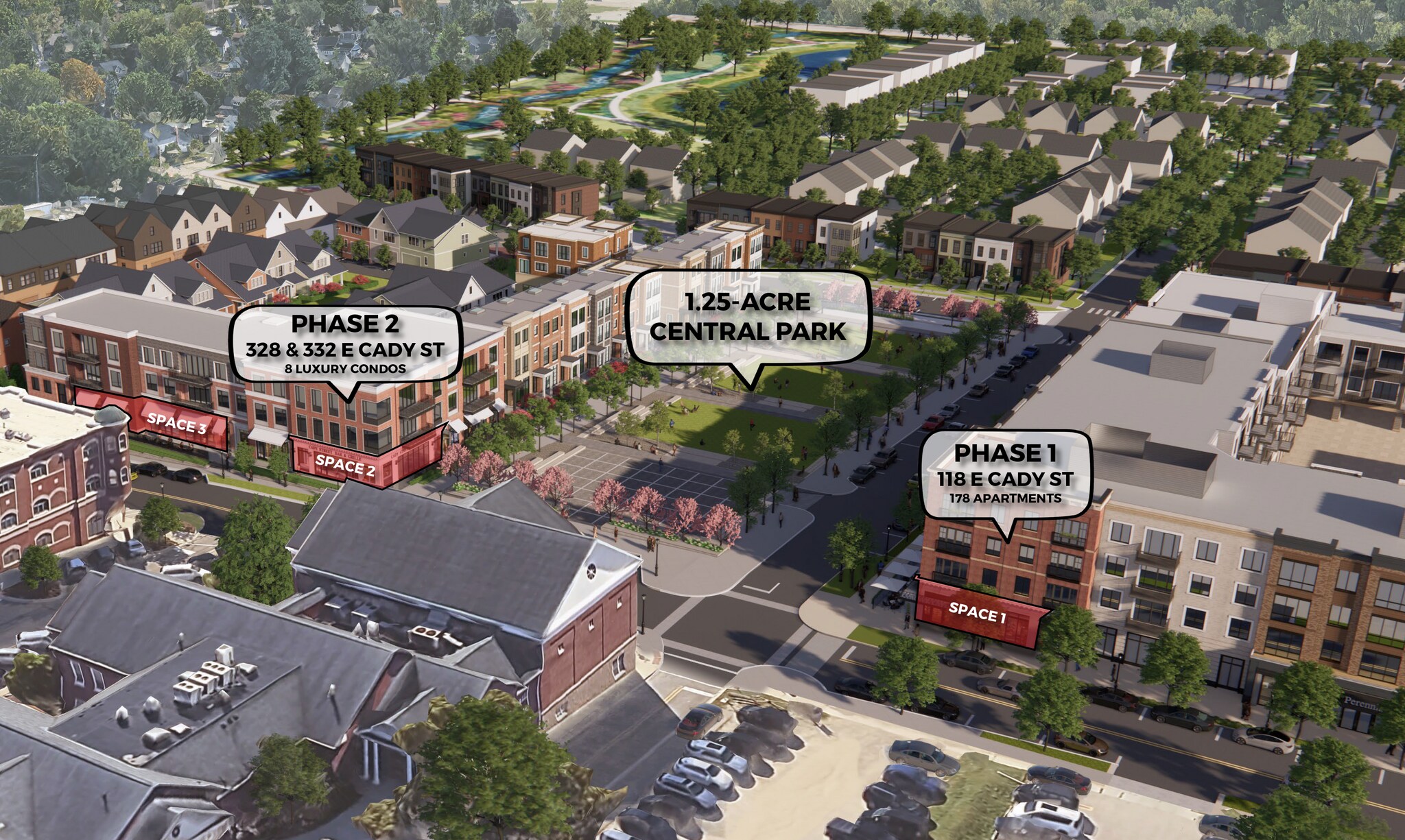 118 E Cady St, Northville, MI à louer Photo de l’immeuble– Image 1 sur 5