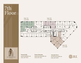 7910 Woodmont Ave, Bethesda, MD à louer Plan d’étage– Image 1 sur 1