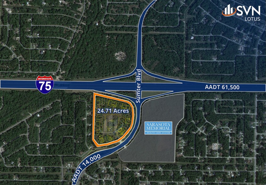 4901 N Sumter Blvd, North Port, FL à vendre - Photo de l’immeuble – Image 1 sur 1