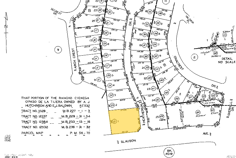 4601 W Slauson Ave, Los Angeles, CA à louer - Plan cadastral – Image 3 sur 7