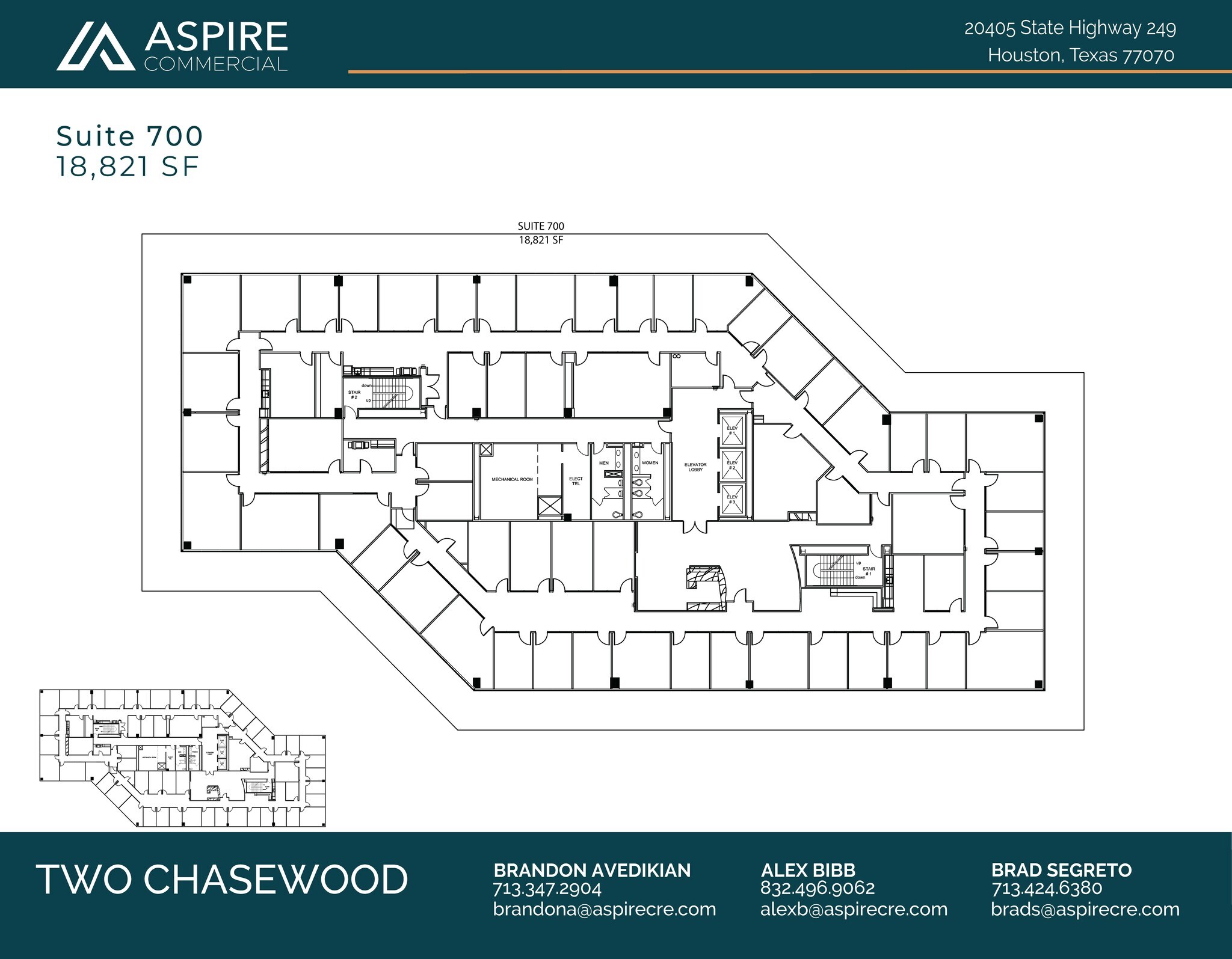 20333 State Highway 249, Houston, TX à louer Plan d’étage– Image 1 sur 1