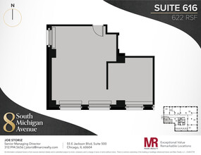 8 S Michigan Ave, Chicago, IL à louer Plan d’étage– Image 1 sur 1