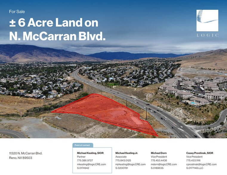 N McCarran Blvd, Reno, NV à vendre - Photo de l’immeuble – Image 2 sur 5