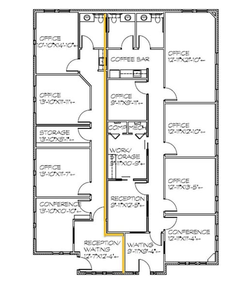 411 Harwood Rd, Bedford, TX à vendre - Plan d’étage – Image 3 sur 10
