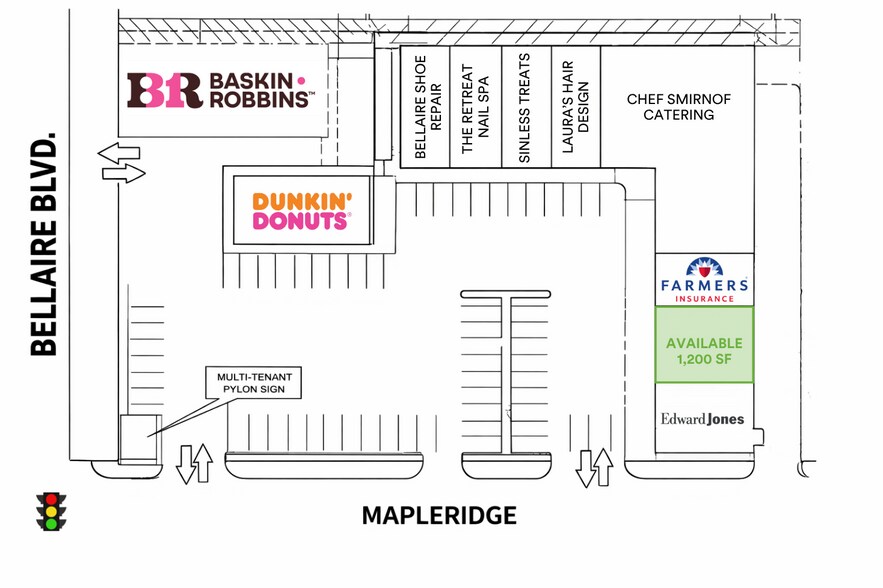 5400 Bellaire Blvd, Bellaire, TX à louer - Plan de site – Image 3 sur 7