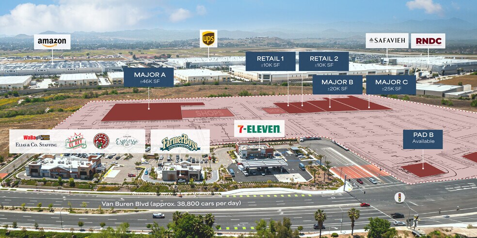 20681 Van Buren Boulevard Blvd, Riverside, CA à louer - Photo de l’immeuble – Image 1 sur 7