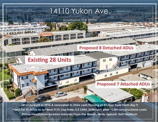 Plus de détails pour 14110 Yukon Ave, Hawthorne, CA - Logement à vendre