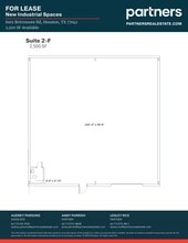 6100 Brittmoore Rd, Houston, TX à louer Plan de site– Image 1 sur 1