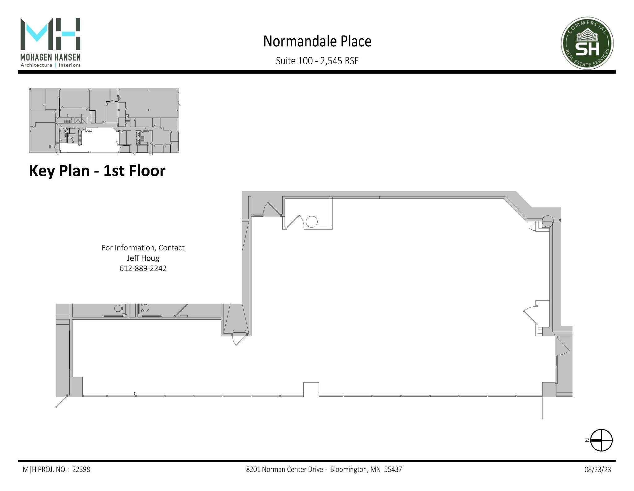 8201 Norman Center Dr, Bloomington, MN à louer Plan d’étage– Image 1 sur 1