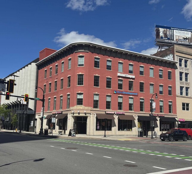 421-427 Main St, Worcester, MA à louer - Photo de l’immeuble – Image 1 sur 8