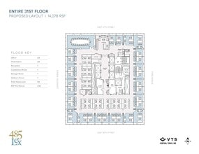 485 Lexington Ave, New York, NY à louer Plan d’étage– Image 2 sur 3