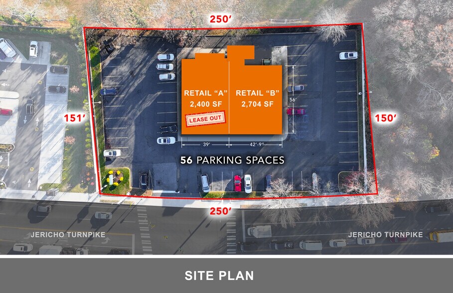 350 W Jericho Tpke, Huntington, NY à louer - Plan d’étage – Image 2 sur 7