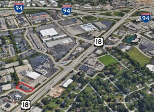 2212 E Moreland Blvd, Waukesha, WI - VUE AÉRIENNE  vue de carte