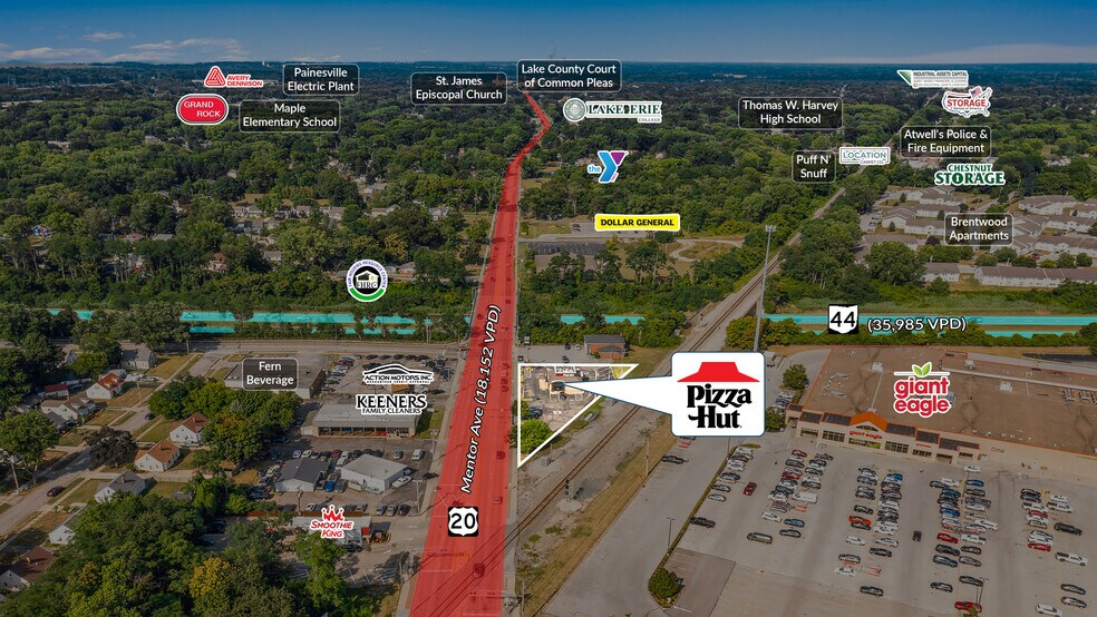 1165 Mentor Ave, Painesville, OH à vendre - Photo de l’immeuble – Image 2 sur 5