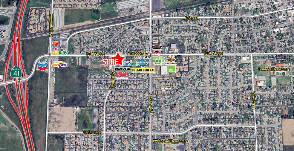 1395 Bush St, Lemoore, CA à vendre - Photo de l’immeuble – Image 3 sur 7