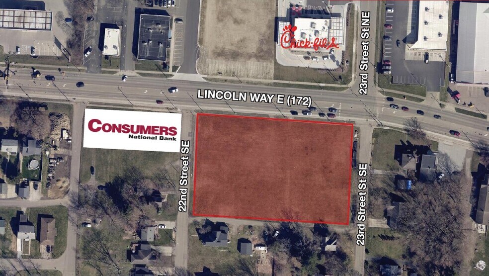 2207-2225 Lincoln Way E, Massillon, OH à vendre - Photo de l’immeuble – Image 1 sur 2