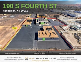 Plus de détails pour 190 S Fourth St, Henderson, NV - Industriel/Logistique à louer