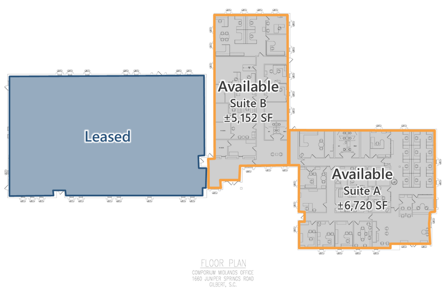 1660 Juniper Springs Rd, Gilbert, SC à louer - Plan d’étage – Image 2 sur 4