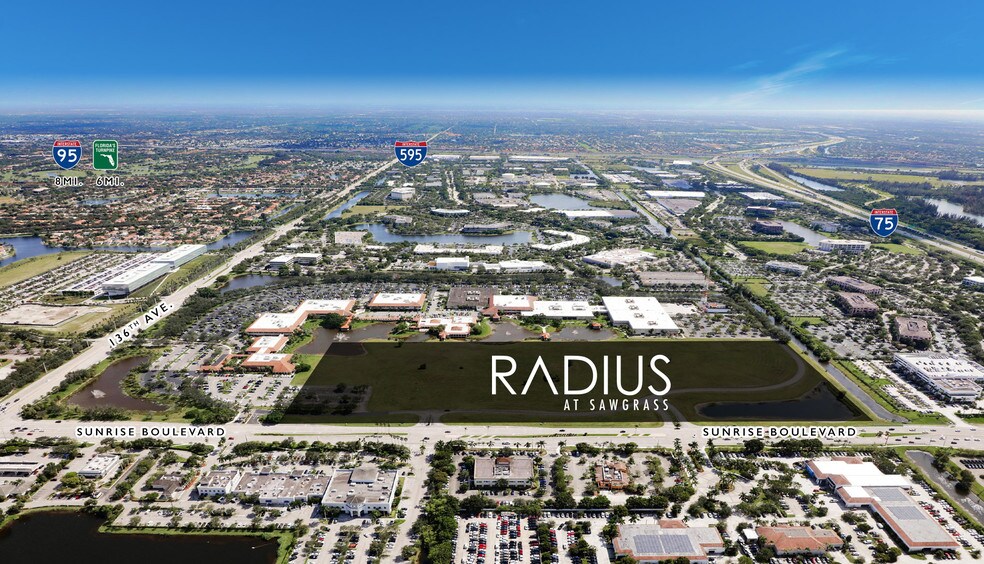 Sunrise Blvd & NW 136th St, Sunrise, FL à louer - Aérien – Image 2 sur 12