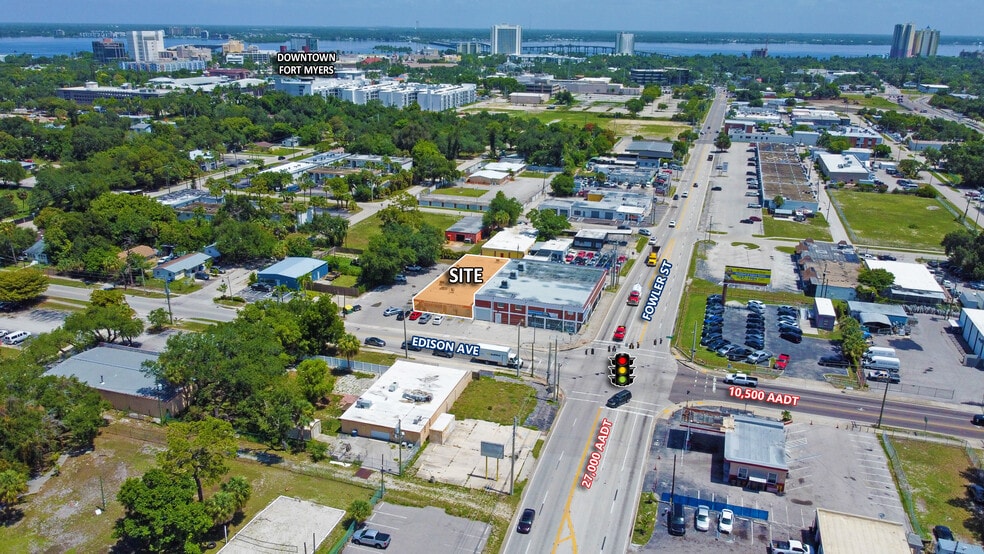 2467-2469 Edison Ave, Fort Myers, FL à vendre - Aérien – Image 2 sur 22