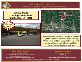 Plus de détails pour 1247-1257 Upper Front St, Binghamton, NY - Local commercial à louer