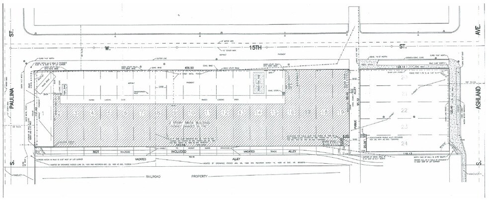 1615 W 15th St, Chicago, IL à vendre - Plan de site – Image 2 sur 2