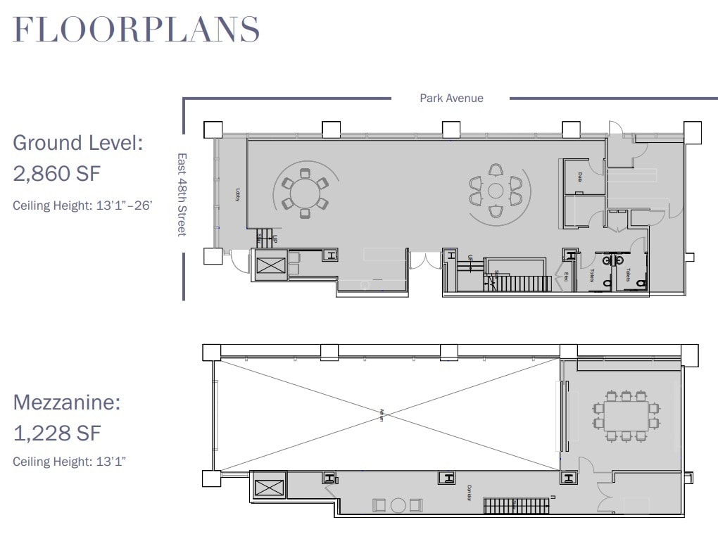 299 Park Ave, New York, NY à louer Plan d’étage– Image 1 sur 4