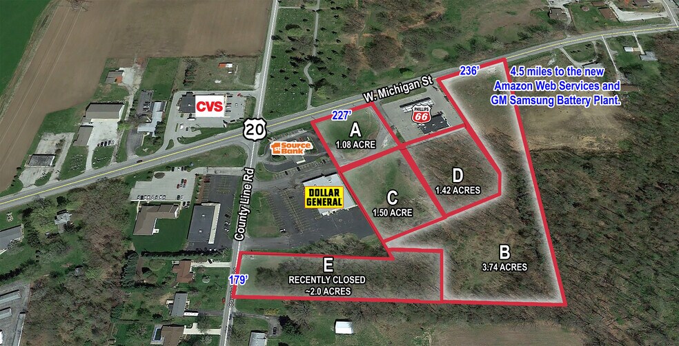860 W Michigan St, New Carlisle, IN à vendre - Photo principale – Image 1 sur 6