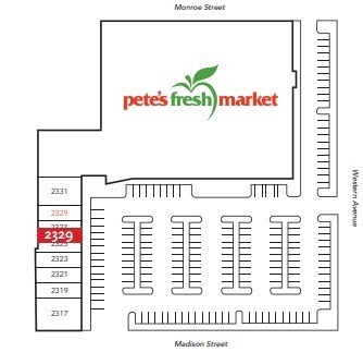 2333 W Madison St, Chicago, IL à louer - Plan de site – Image 3 sur 4