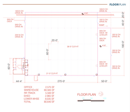 4710 Dues Dr, Cincinnati, OH à louer Plan d’étage– Image 1 sur 1