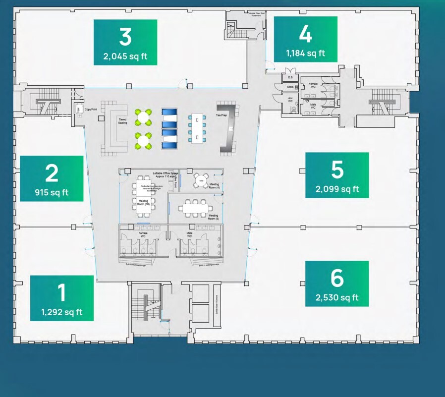 234-238 Union St, Aberdeen à louer Plan d’étage– Image 1 sur 1