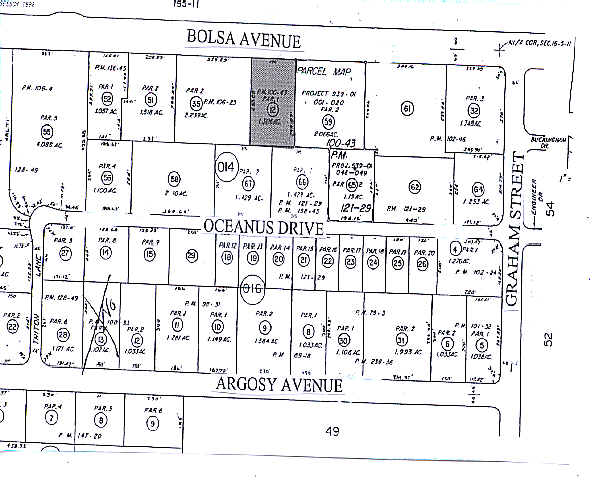5312 Bolsa Ave, Huntington Beach, CA à louer Plan cadastral– Image 1 sur 2