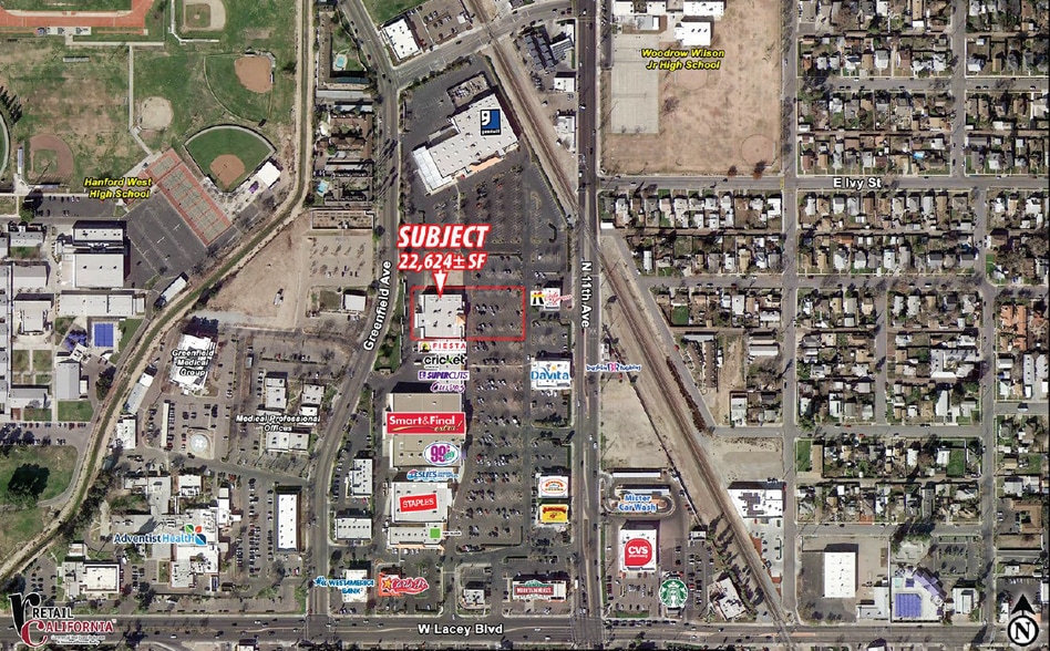 580 N 11th Ave, Hanford, CA à vendre - Aérien – Image 2 sur 56