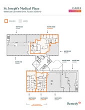 6565 E Carondelet Dr, Tucson, AZ à louer Plan d’étage– Image 1 sur 1