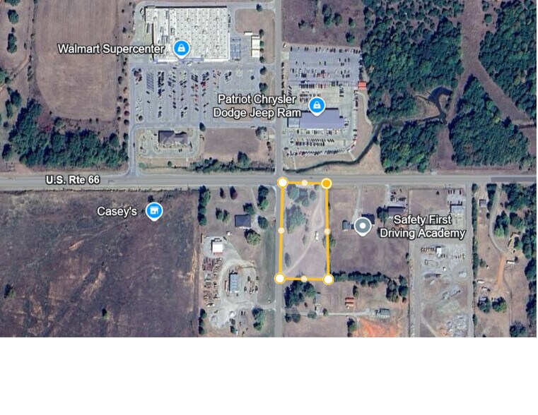 102 S Industrial Rd, Chandler, OK à vendre - Aérien – Image 2 sur 3