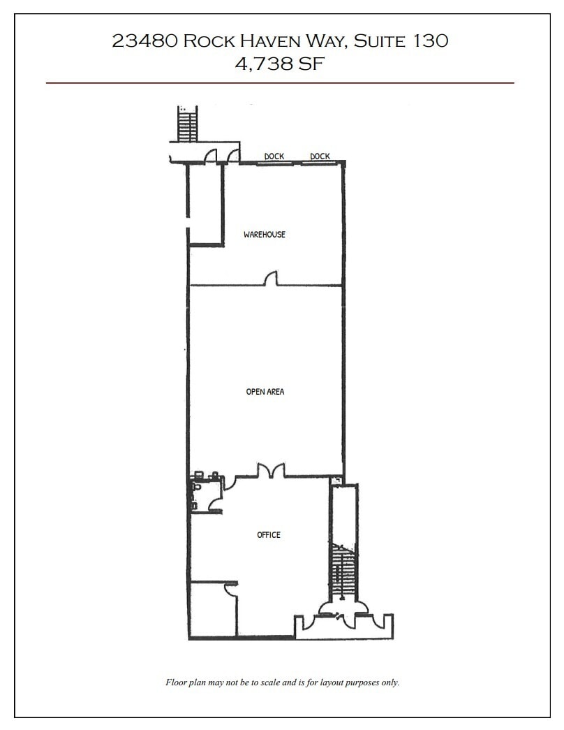 23480 Rock Haven Way, Sterling, VA à louer Plan d’étage– Image 1 sur 1