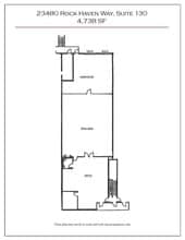 23480 Rock Haven Way, Sterling, VA à louer Plan d’étage– Image 1 sur 1