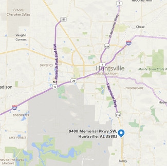 Plus de détails pour S 9400 Memorial Parkway, Huntsville, AL - Terrain à vendre