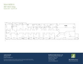 465 Winn Way, Decatur, GA à louer Plan d’étage– Image 1 sur 1