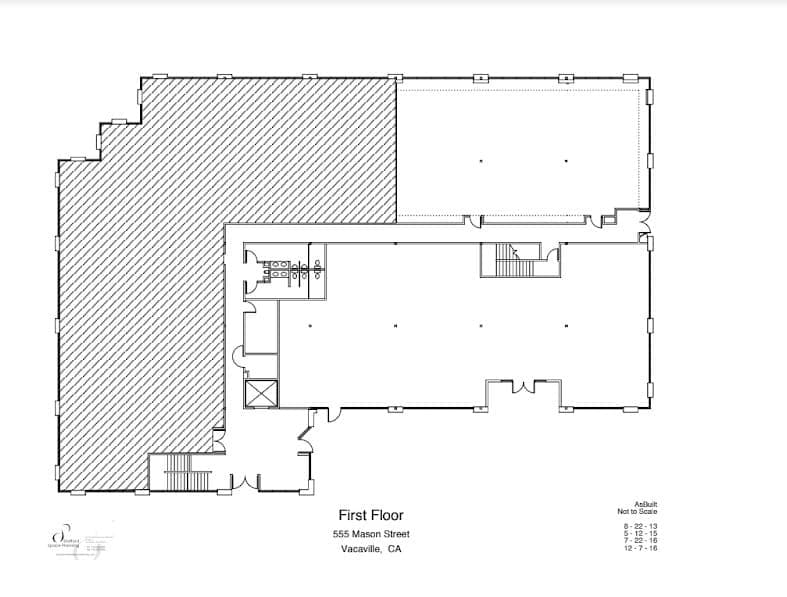 555 Mason St, Vacaville, CA à louer Plan d’étage– Image 1 sur 1