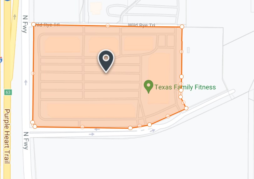 9120 North Fwy, Fort Worth, TX à louer - Plan cadastral – Image 2 sur 6