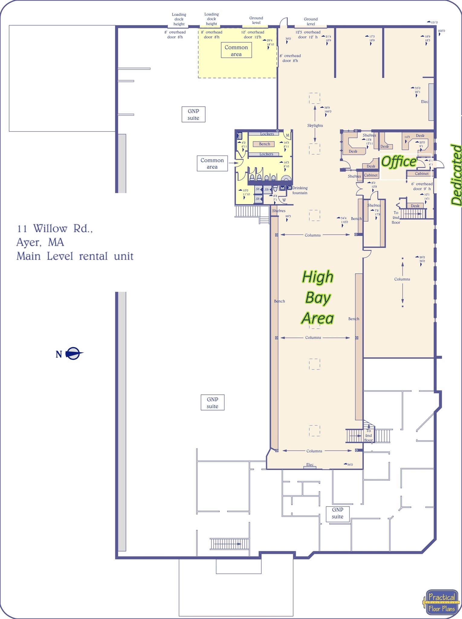 11 Willow Rd, Ayer, MA à louer Plan d’étage– Image 1 sur 2