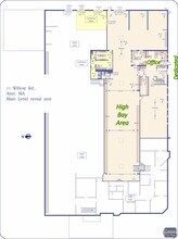 11 Willow Rd, Ayer, MA à louer Plan d’étage– Image 1 sur 2