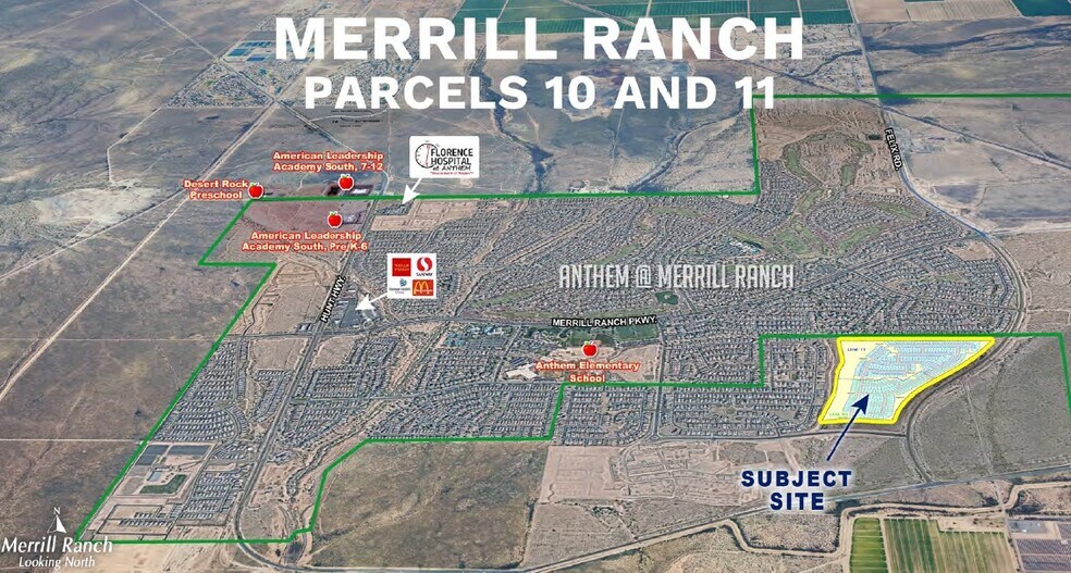 NWC Felix Rd & Hunt Highway, Florence, AZ à vendre - Photo principale – Image 1 sur 6