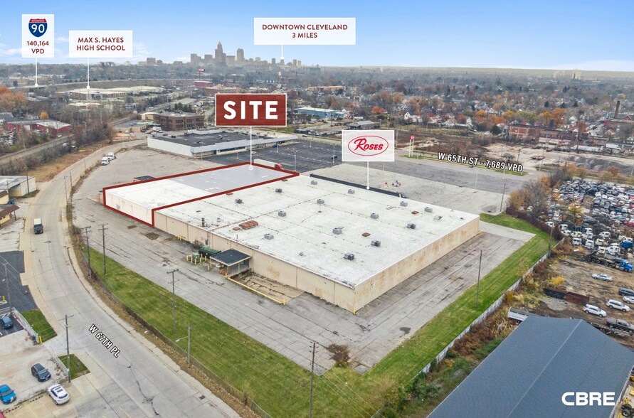 3250 W 65th St, Cleveland, OH à louer - Photo de l’immeuble – Image 2 sur 5