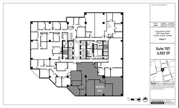 5255 Yonge St, Toronto, ON à louer Plan d’étage– Image 1 sur 1