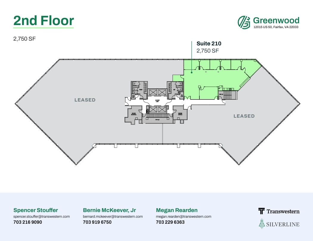 12015 US 50, Fairfax, VA à louer Plan d’étage– Image 1 sur 1
