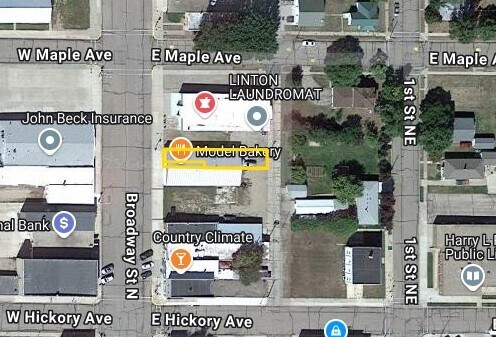 117 N Broadway St, Linton, ND à vendre - Aérien – Image 2 sur 18