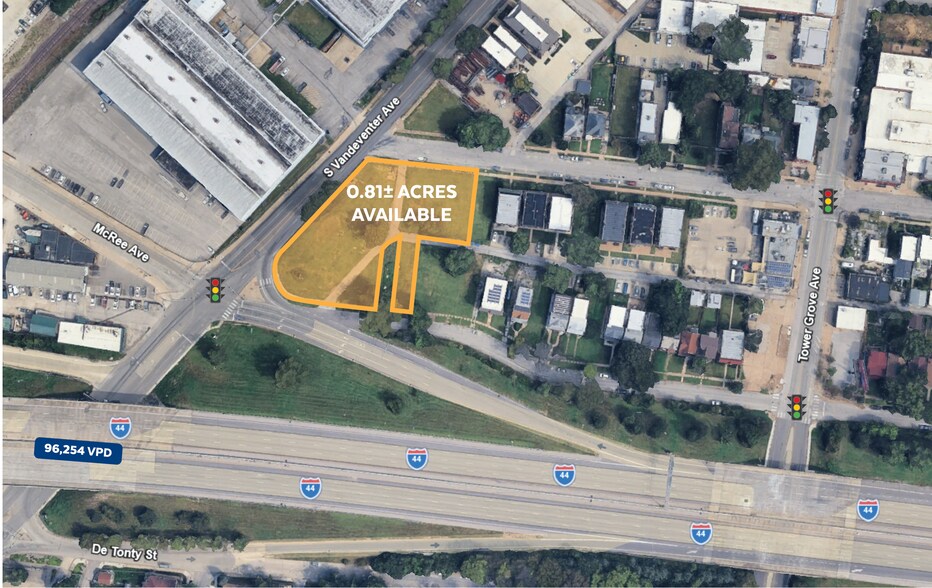 1600 S Vandeventer Ave, Saint Louis, MO à vendre - Aérien – Image 2 sur 2