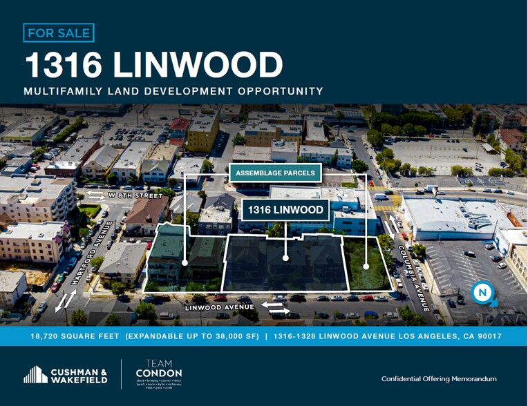 1316 Linwood Ave, Los Angeles, CA à vendre - Photo de l’immeuble – Image 1 sur 7